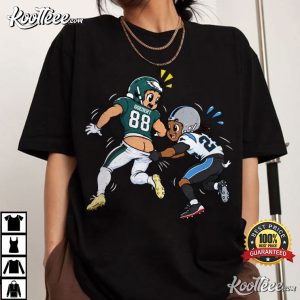 Dallas Goedert Pulled Down Funny Football T-Shirt Dallas Goedert Pulled Down Funny Football T Shirt (4)