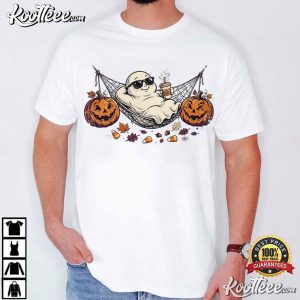 Lazy Ghost Funny Halloween Too Tired To Haunt T Shirt (2)