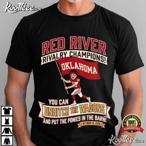 Oklahoma Sooners Red River Rivalry Champs 2026 Football T Shirt (1)