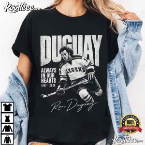 Ron Duguay Tribute Hockey Legend Memorial Vintage T Shirt (2)