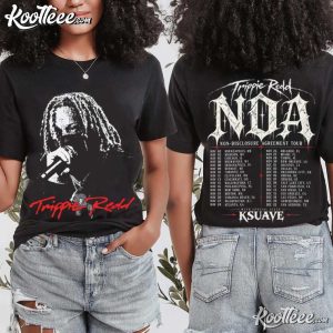Trippie Redd NDA Tour Hip Hop Gothic Rap Concert T Shirt (4)