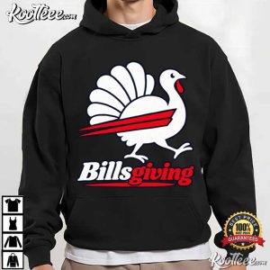 Billsgiving Turkey Football Retro Sports Fan T Shirt (2)