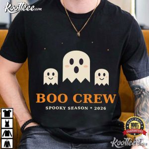 Boo Crew Halloween Spooky Season Cute Ghost T-Shirt Boo Crew Halloween Spooky Season Cute Ghost T Shirt (2)