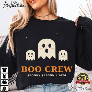 Boo Crew Halloween Spooky Season Cute Ghost T-Shirt Boo Crew Halloween Spooky Season Cute Ghost T Shirt (3)
