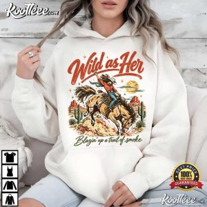 Wild As Her Country Music Cowgirl Outfit Music Festival Nashville T-Shirt Wild As Her Country Music Cowgirl Outfit Music Festival Nashville T Shirt (1)