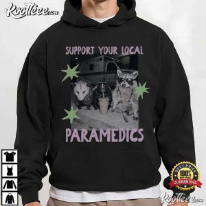 Paramedic Raccoon Possum Funny Emergency Medicine T Shirt (3)