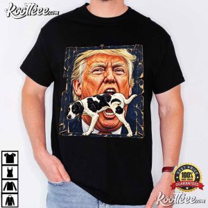 Trump Revenge Of The Dogs Political Satire Funny Meme T Shirt (4)