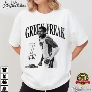 Miami Heat Greek Freak Vintage Basketball T-Shirt Miami Heat Greek Freak Vintage Basketball T Shirt (4)
