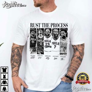 Philadelphia 76ers Trust The Process Basketball Fan Gift T-Shirt Philadelphia 76ers Trust The Process Basketball Fan Gift T Shirt (1)
