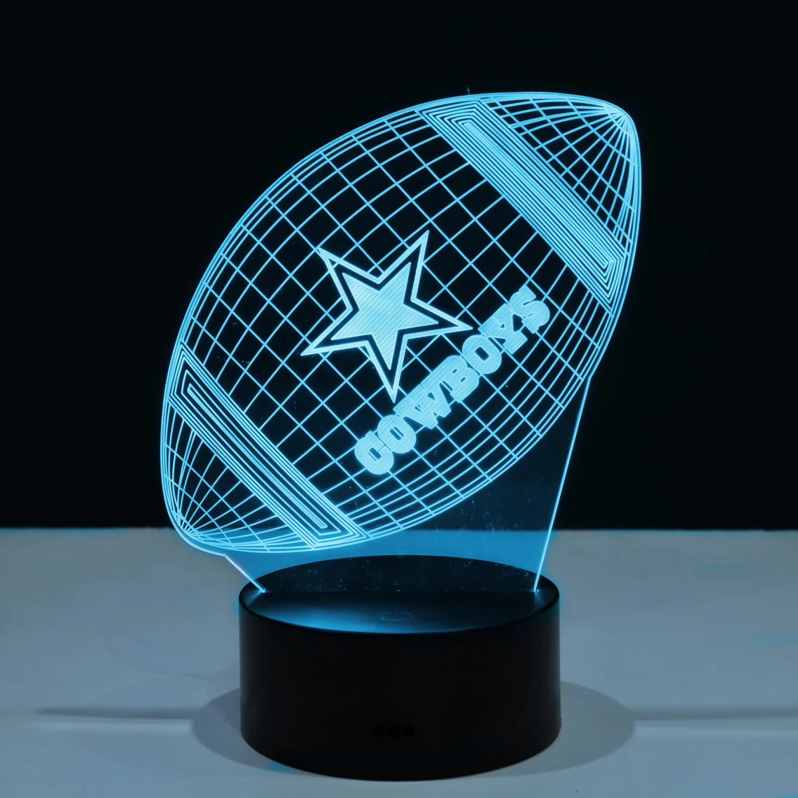 Ezekiel Elliott LED Lamp Night Unique Dallas Cowboys Gifts