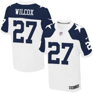J. J. Wilcox 27 Dallas Cowboys White Thanksgiving NFL Limited Jerseys