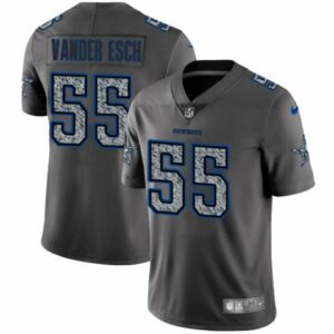 Leighton Vander Dallas Cowboys 55 Gray NFL Limited Jerseys