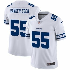 Leighton Vander Esch 55 Dallas Cowboys Nike White NFL Limited Jerseys