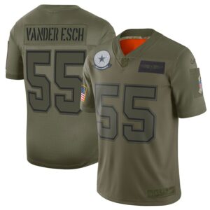 Leighton Vander Esch Dallas Cowboys 55 Camo NFL Limited Jerseys