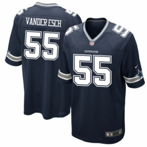 Leighton Vander Esch Dallas Cowboys 55 Navy NFL Limited Jerseys