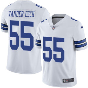Leighton Vander Esch Dallas Cowboys 55 White NFL Limited Jerseys