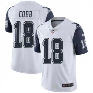 Randall Cobb Dallas Cowboys 18 White Color Rush NFL Limited Jerseys