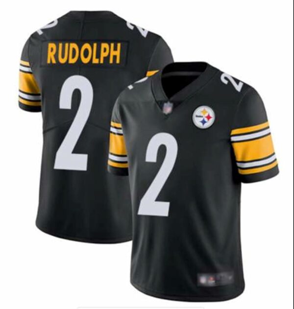 Pittsburgh Steelers 2 Mason Rudolph Black Vapor Untouchable Limited Stitched NFL Jersey