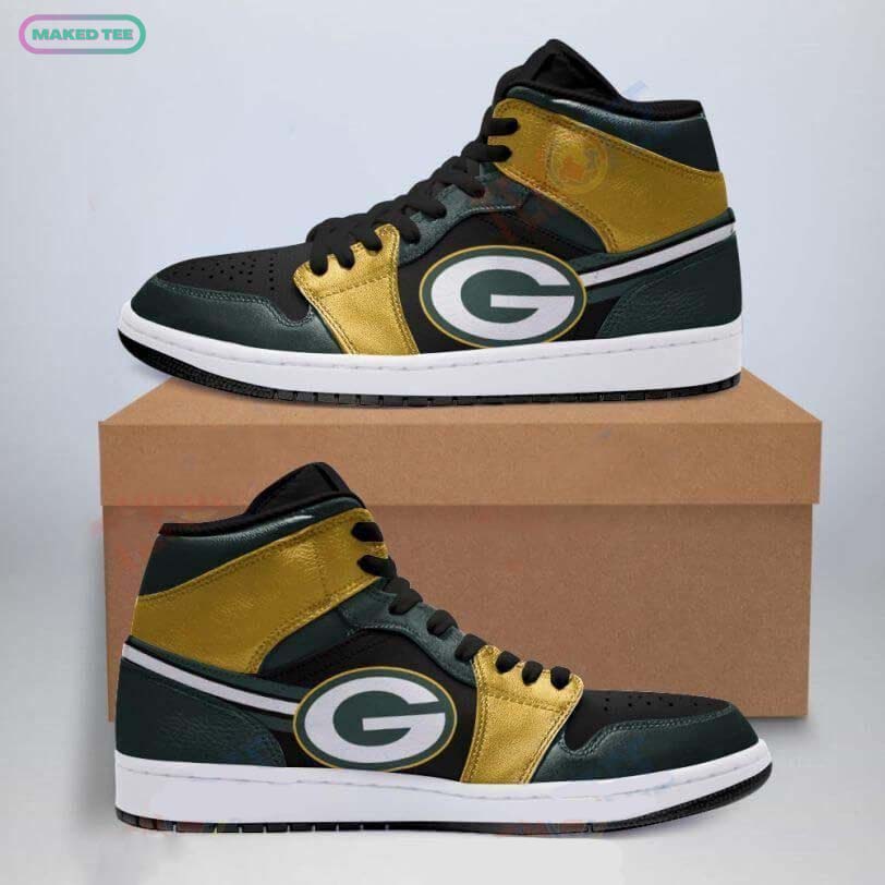 Nfl Green Bay Packers Jordan Sneakers Air Jordan Shoes Tmt849 Ds0-07447-mnikeb