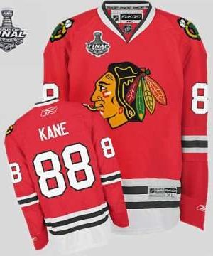 Blackhawks 88 Patrick Kane Red With 2013 Stanley Cup Finals Jerseys