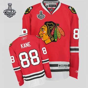 Blackhawks 88 Patrick Kane Red With 2013 Stanley Cup Finals Jerseys