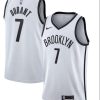 Brooklyn Nets White 7 Kevin Durant Association Edition Swingman Stitched NBA Jersey 1