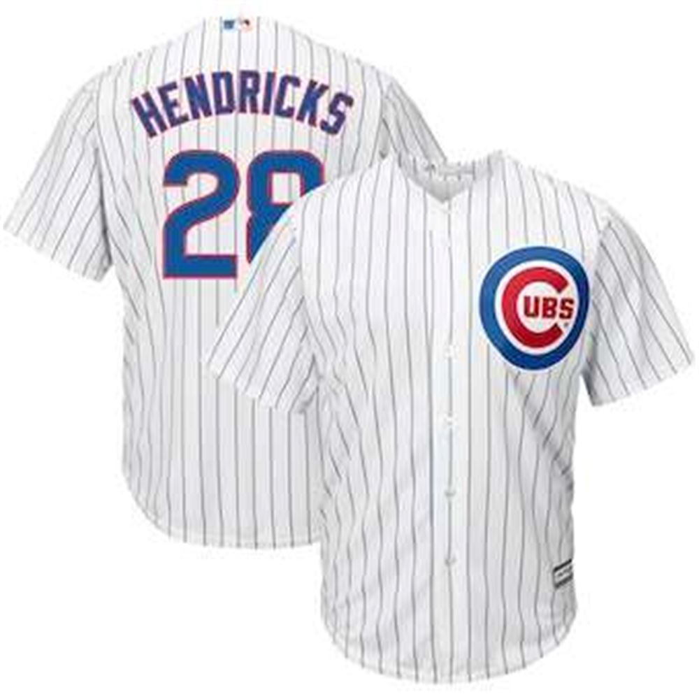 Chicago Cubs 29 Kyle Hendricks Majestic White Home Cool Base Jersey