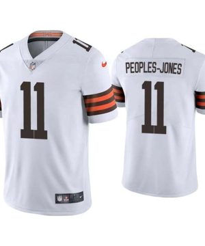 Cleveland Browns 11 Donovan Peoples Jones 2020 New White Vapor Untouchable Limited Stitched Jersey