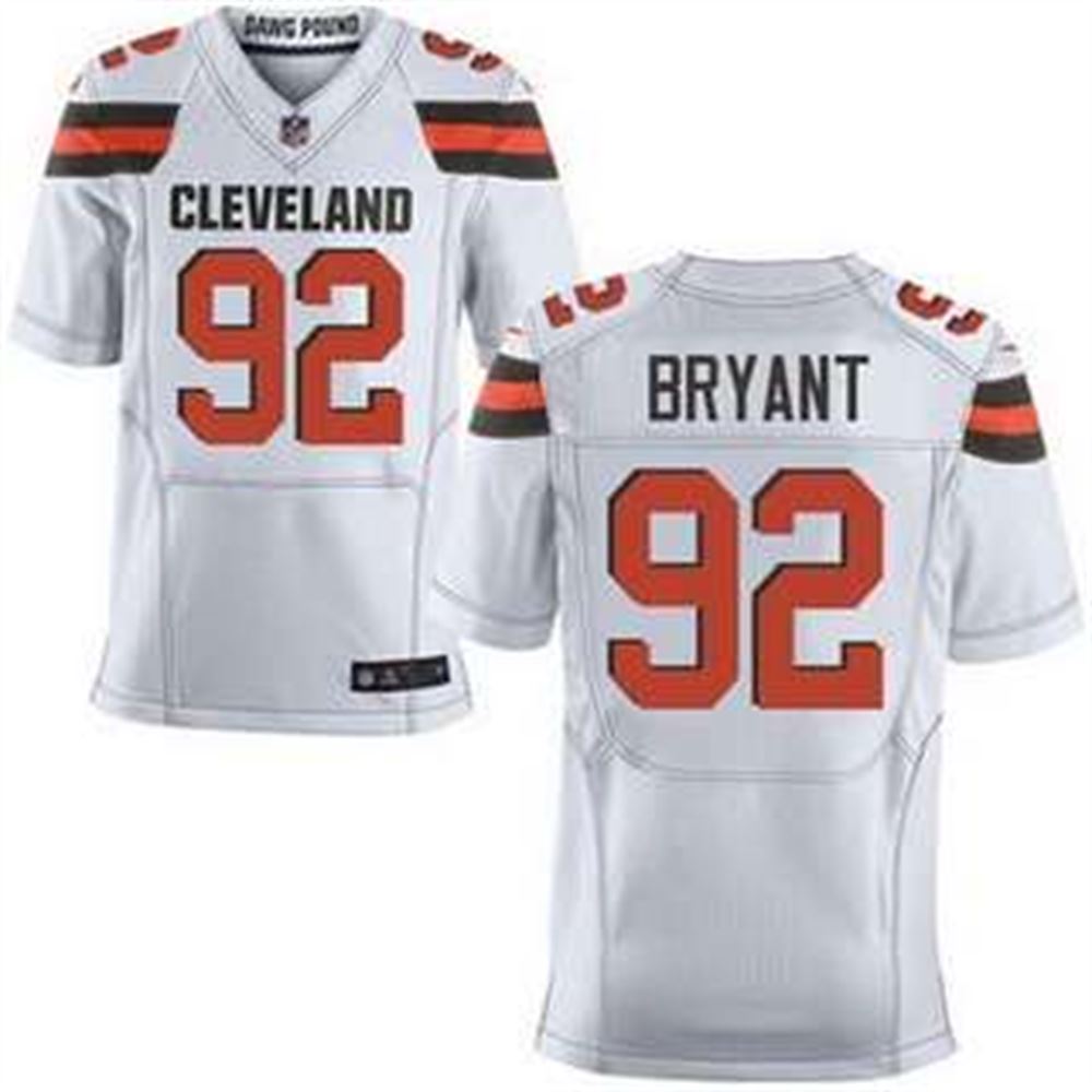 Cleveland Browns #92 Desmond Bryant White Road 2015 NFL  Elite Jersey