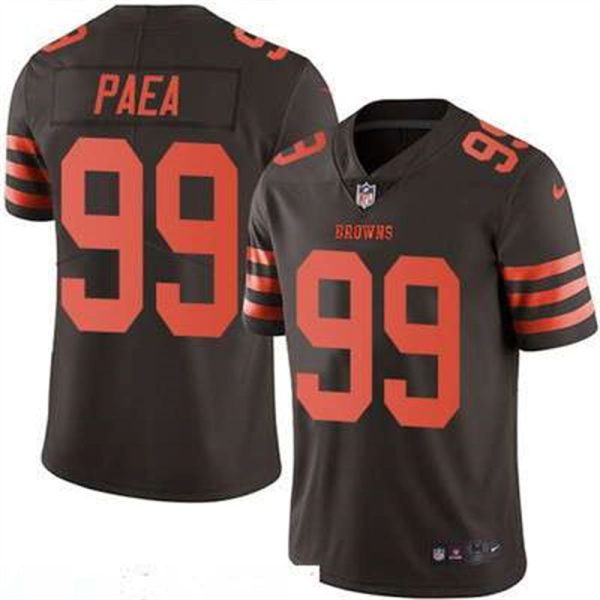 Cleveland Browns 99 Stephen Paea Brown 2016 Color Rush Stitched NFL Nike Limited Jersey 1