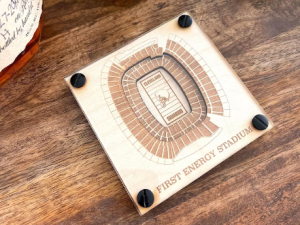Cleveland Browns Wood Coaster