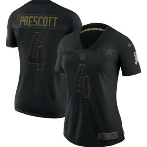Dak Prescott Dallas Cowboys 4 Black NFL Limited Jerseys