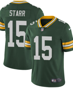 Green Bay Packers 15 Bart Starr Green Team Color Mens Stitched NFL Vapor Untouchable Limited Jersey