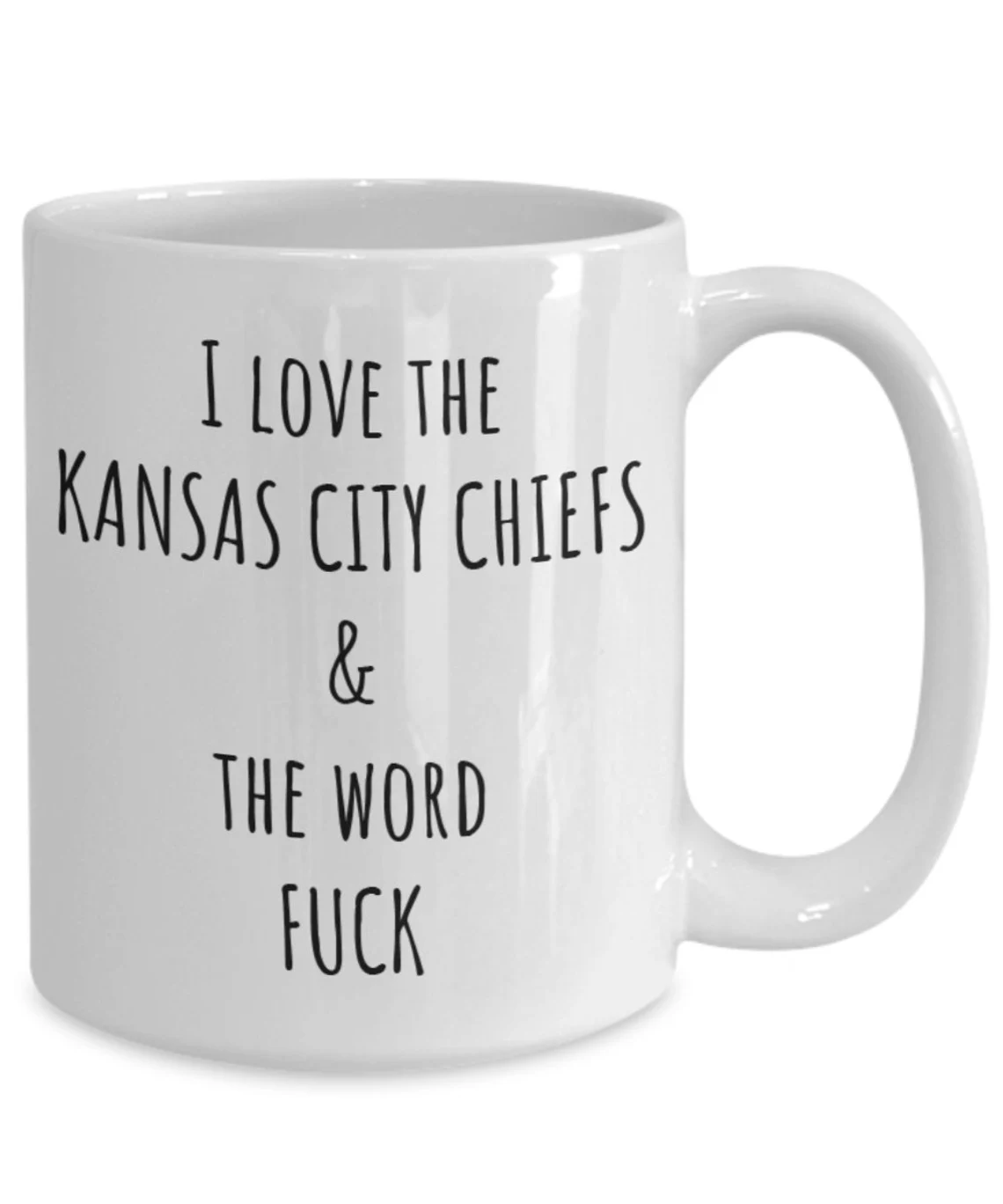 I Love The Kansas City Chiefs Mug
