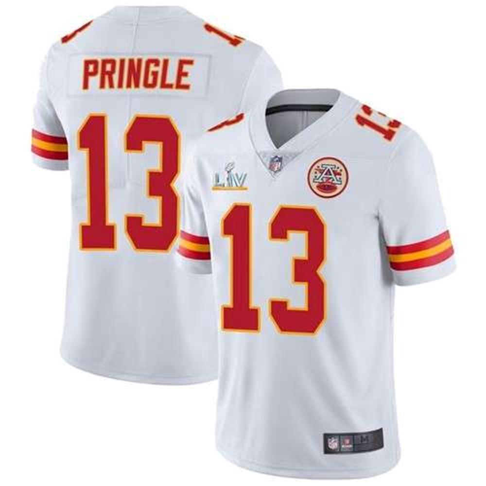 Kansas City Chiefs #13 Byron Pringle White 2021 Super Bowl LV Limited Stitched NFL Jersey