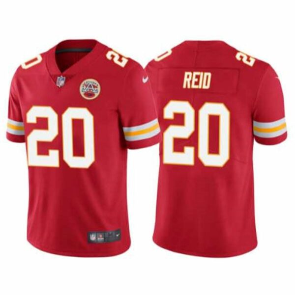 Kansas City Chiefs 20 Justin Reid Red Vapor Untouchable Limited Stitched Jersey
