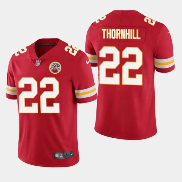 Kansas City Chiefs 22 Juan Thornhill Red Vapor Untouchable Limited Stitched NFL Jersey