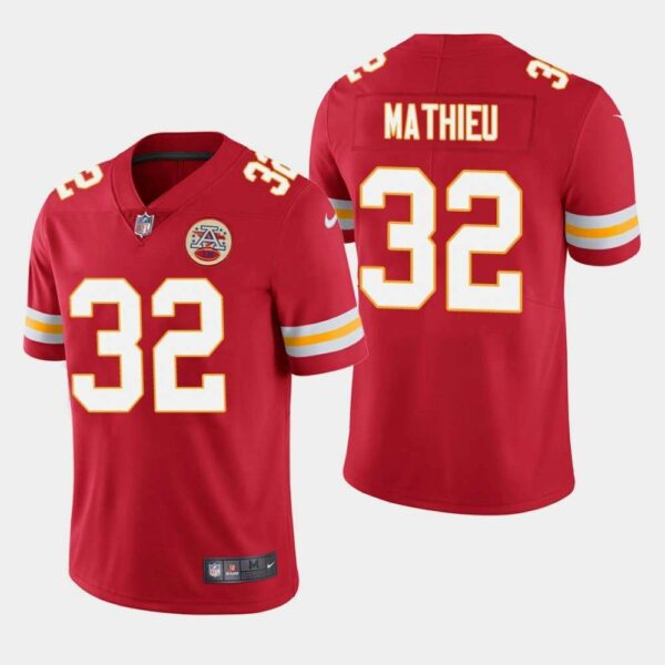 Kansas City Chiefs 32 Tyrann Mathieu Red Vapor Untouchable Limited Stitched NFL Jersey