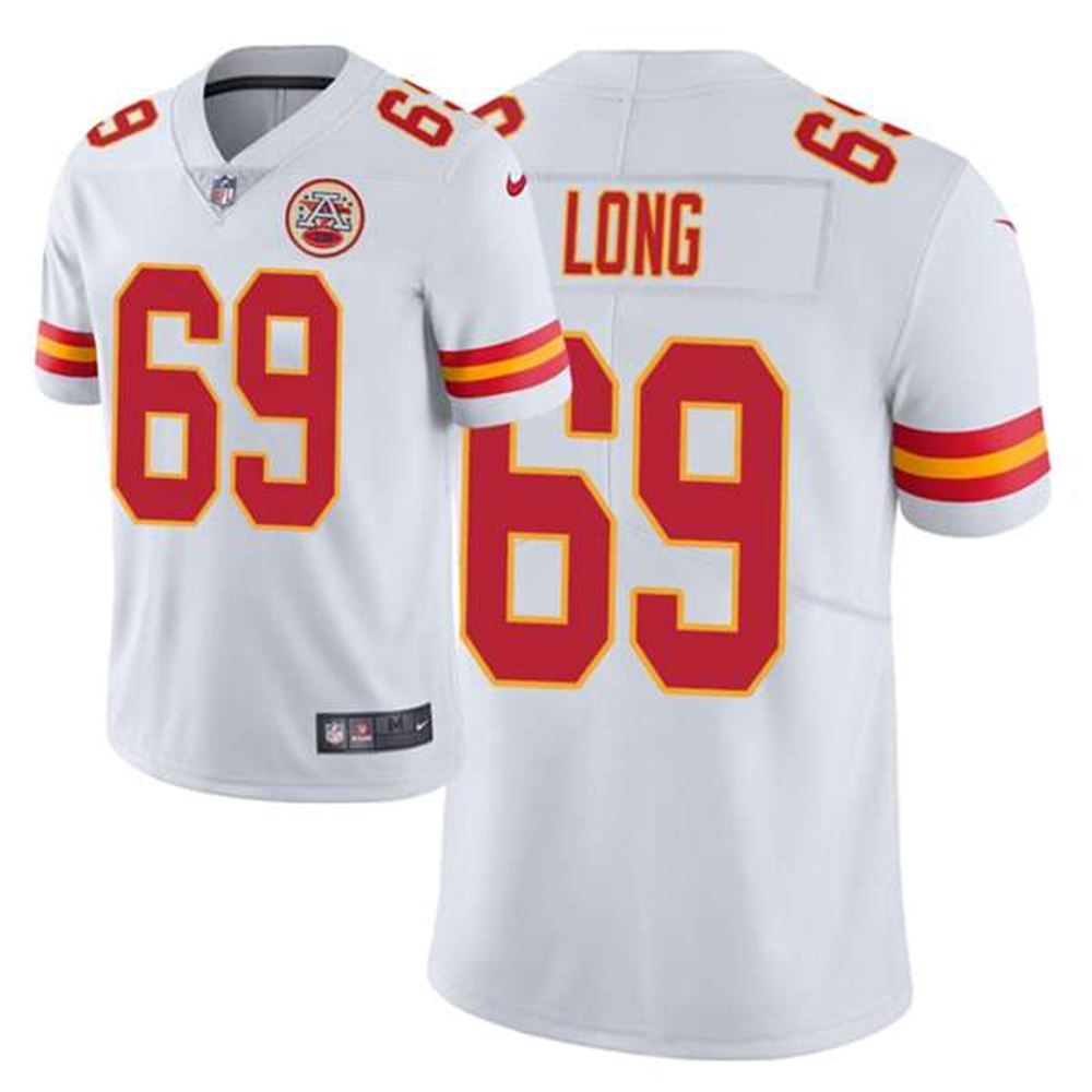 Kansas City Chiefs #69 Kyle Long White Vapor Untouchable Limited Stitched NFL Jersey