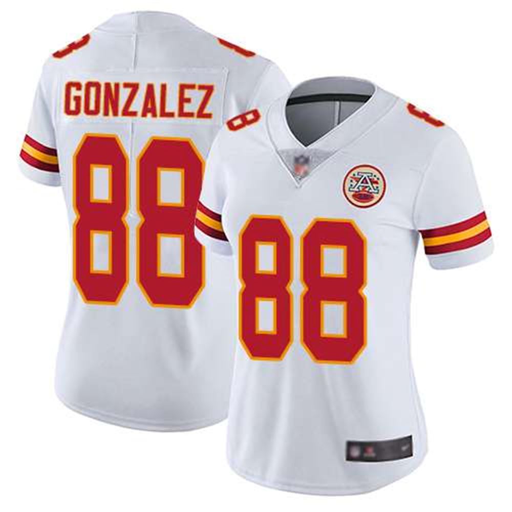 Kansas City Chiefs #88 Tony Gonzalez White Road Limited Vapor Untouchable Jersey