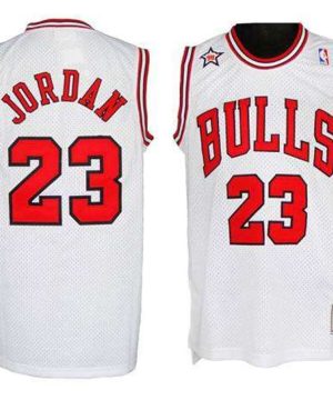 Mitchell And Ness 1998 Bulls 23 Michael Jordan White Stitched NBA Jersey