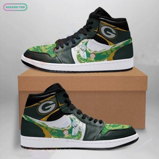 Nfl Green Bay Packers Jordan Sneakers Shoes Custom Basketball Jordan Sneakers Shoes Tmt8844 Ds0 07486 mnikeb