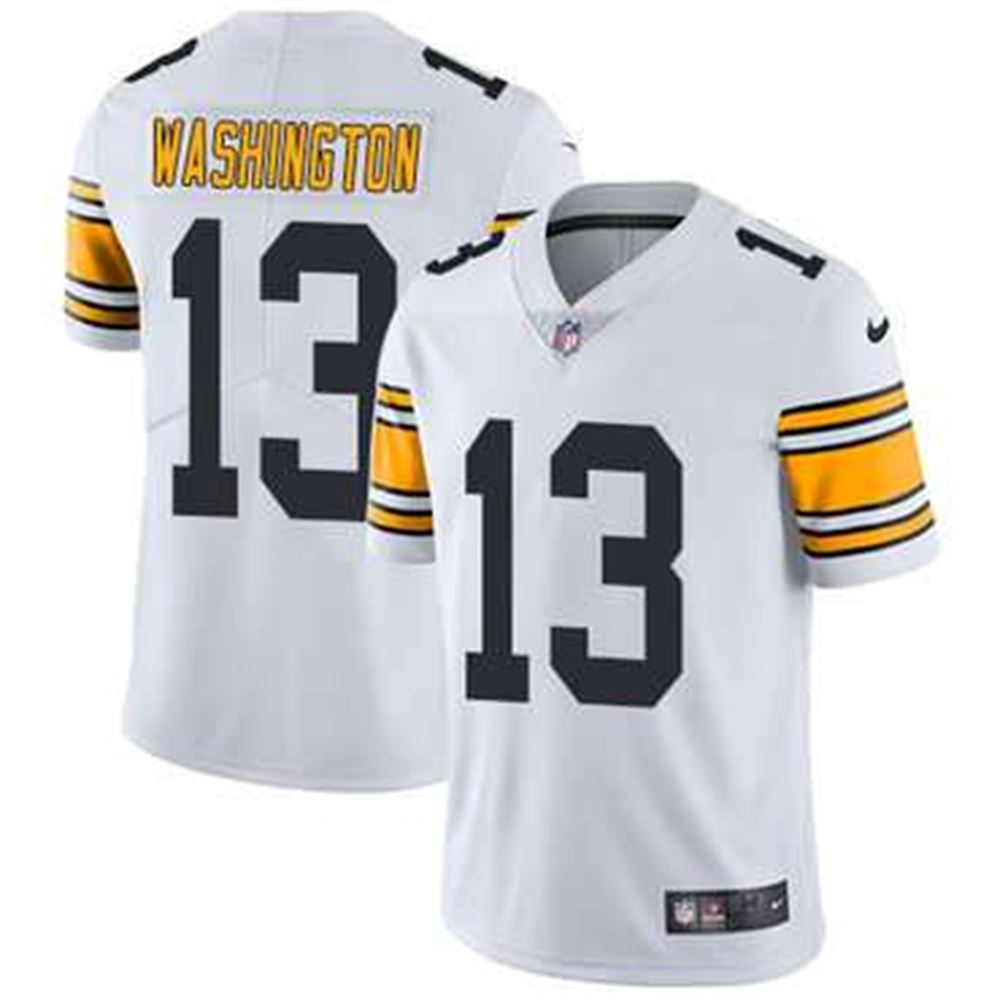 Pittsburgh Steelers #13 James Washington White Men's Stitched NFL Vapor Untouchable Limited Jersey