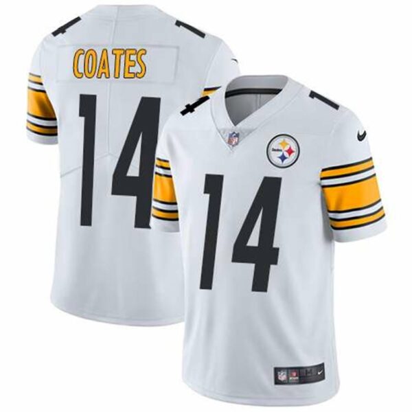 Nike Pittsburgh Steelers 14 Sammie Coates White Mens Stitched NFL Vapor Untouchable Limited Jersey