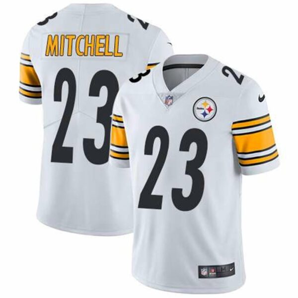Nike Pittsburgh Steelers 23 Mike Mitchell White Mens Stitched NFL Vapor Untouchable Limited Jersey