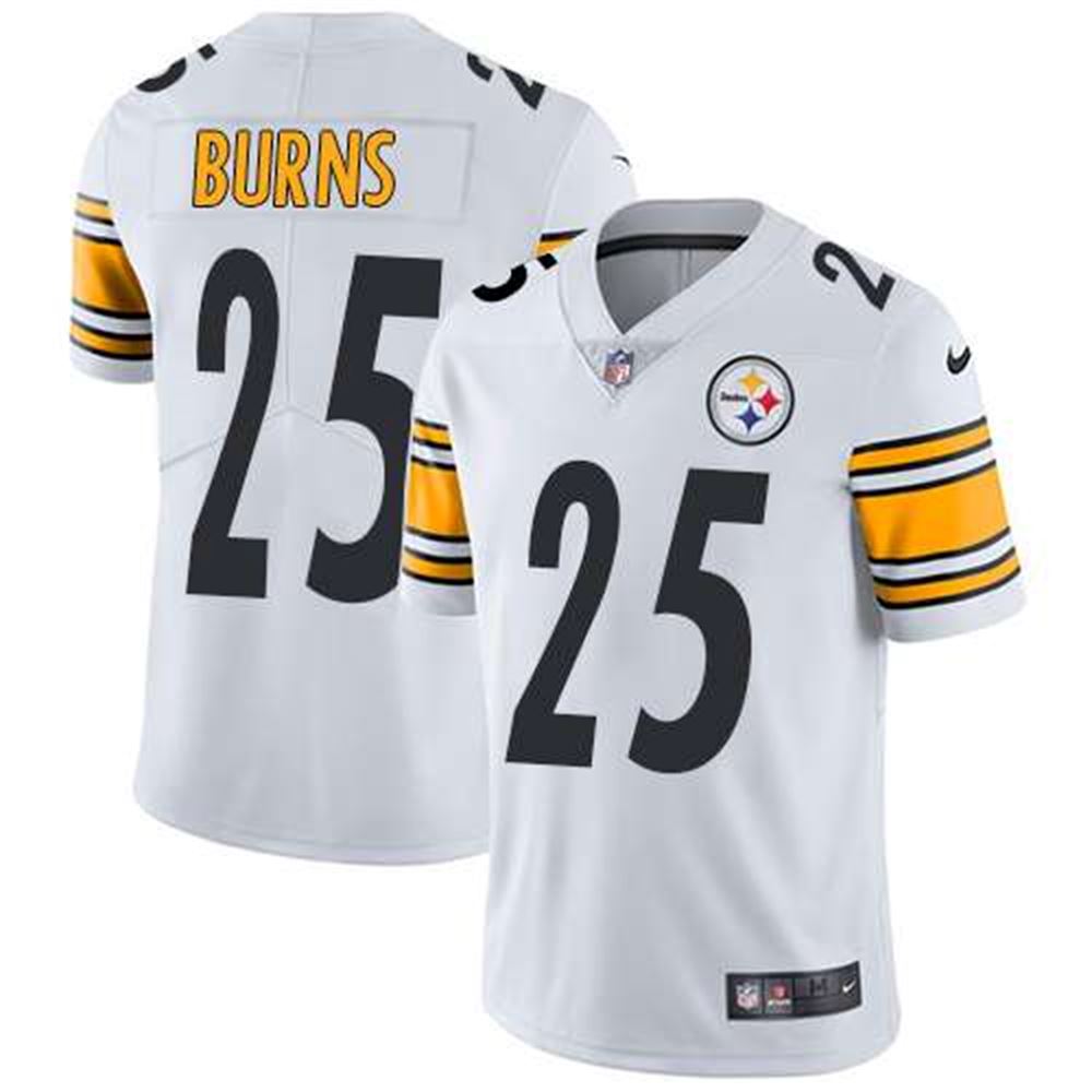 Pittsburgh Steelers #25 Artie Burns White Men's Stitched NFL Vapor Untouchable Limited Jersey
