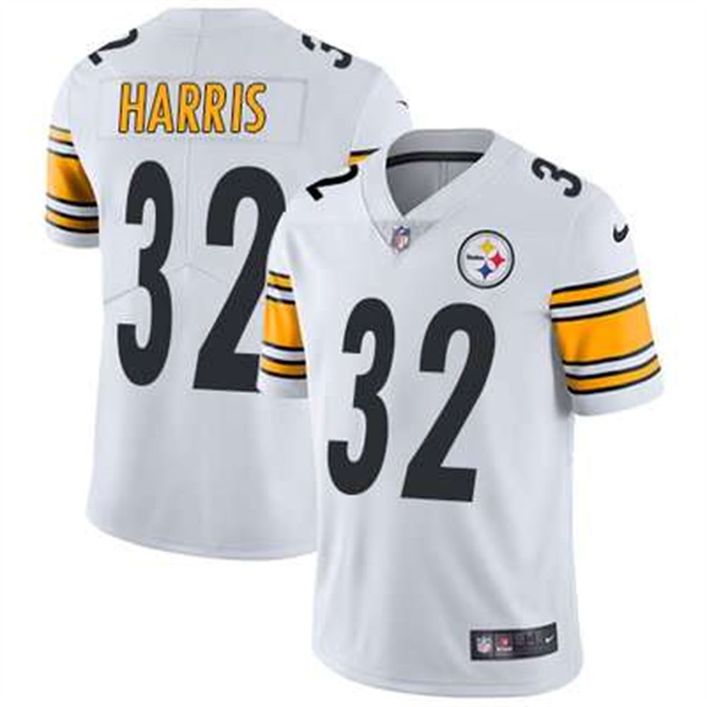 Pittsburgh Steelers #32 Franco Harris White Stitched NFL Vapor Untouchable Limited Jersey