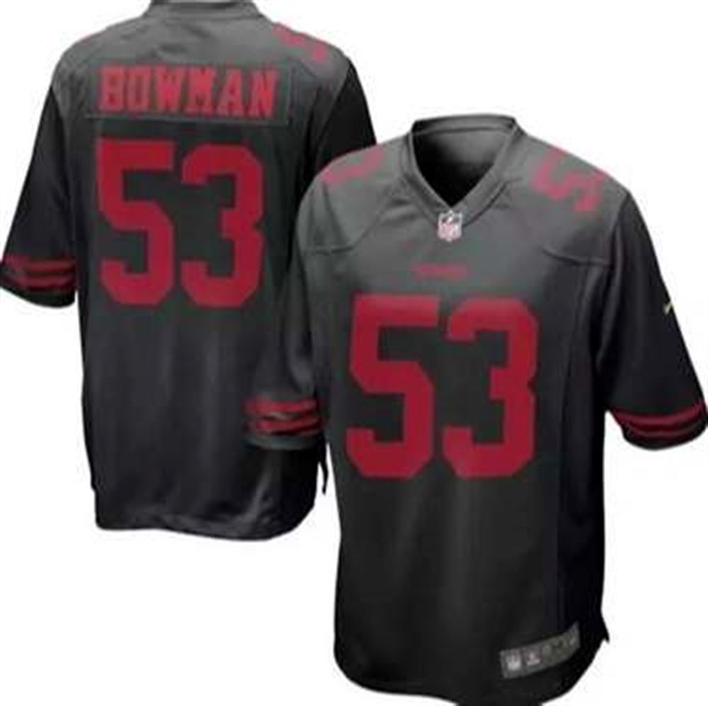 San Francisco 49ers #53 NaVorro Bowman 2015 Black Limited Jersey