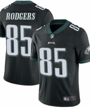 Philadelphia Eagles 85 Richard Rodgers Black Vapor Untouchable Limited Stitched NFL Jersey