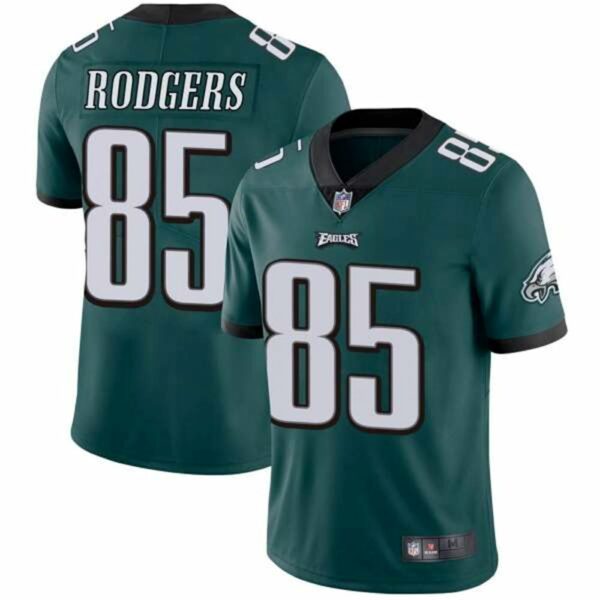 Philadelphia Eagles 85 Richard Rodgers Green Vapor Untouchable Limited Stitched NFL Jersey